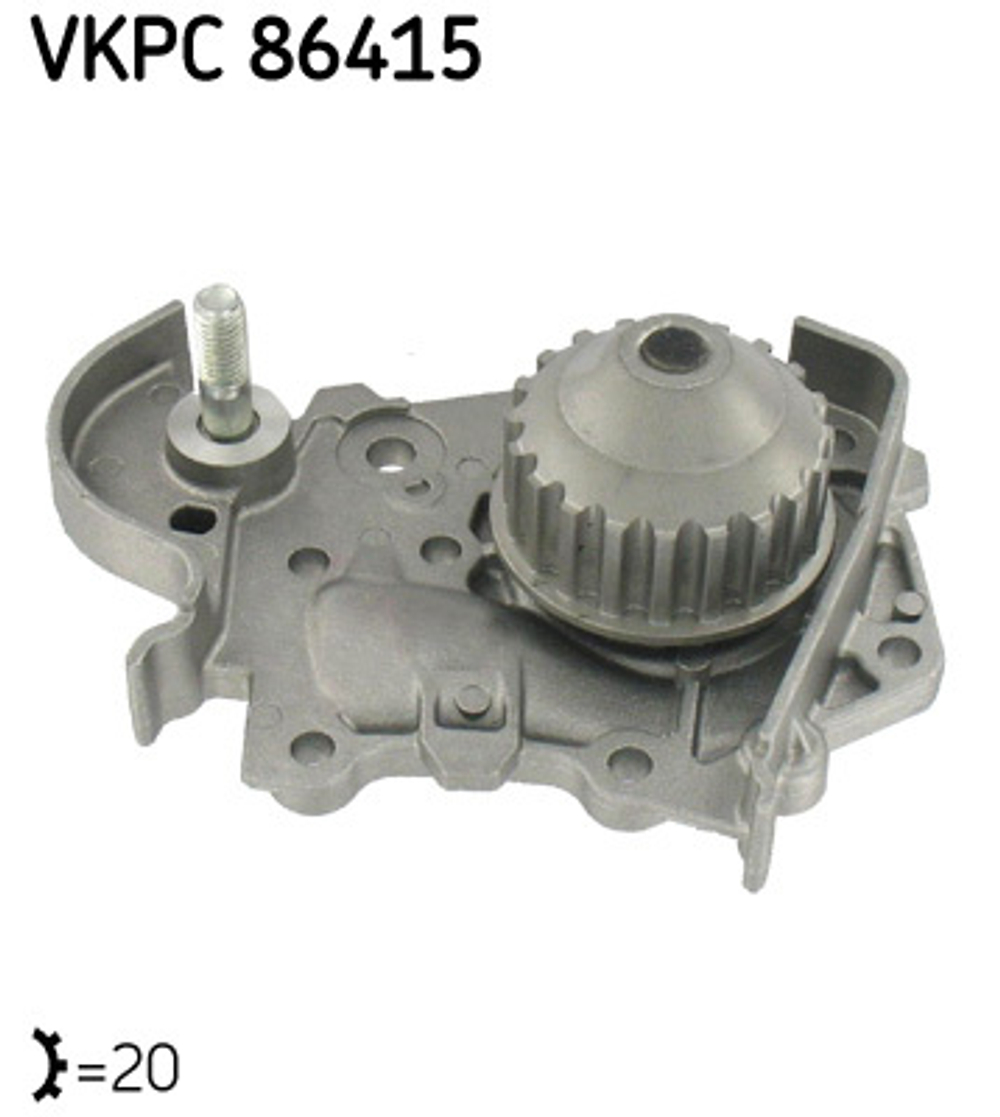 SKF - VKPC86415-SKF - Water Pump, engine cooling