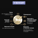 Электрический духовой шкаф Zigmund & Shtain E 161 B