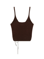 Топ Fluffy Cami With Suedette Ties