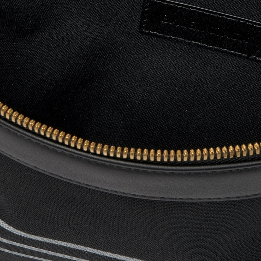 Balenciaga Cotton With Leather Clutch Regular Men"s Black