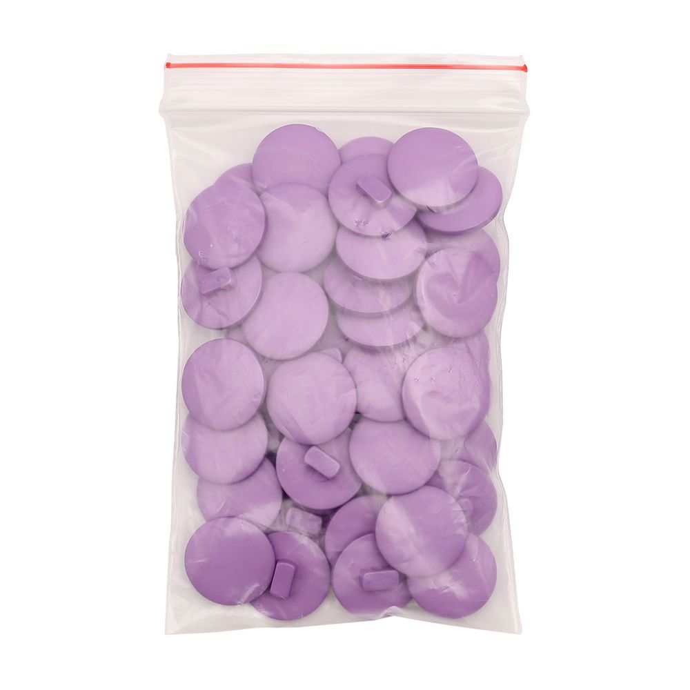 Пуговицы на ножке 28L=18 мм, пластик (Purple (фиолетовый)), NE68, 48 шт