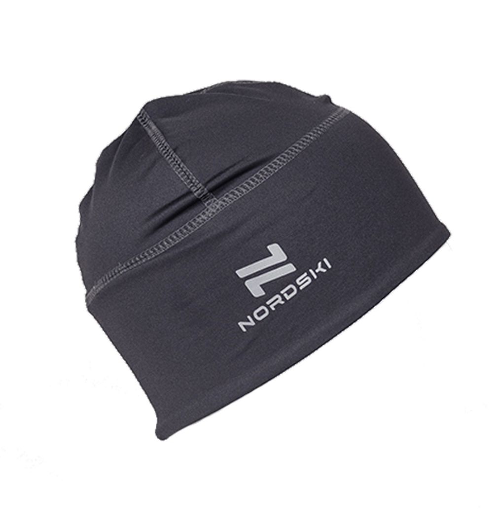 Тренировочная спортивная шапочка Nordski Jr.Warm Graphite