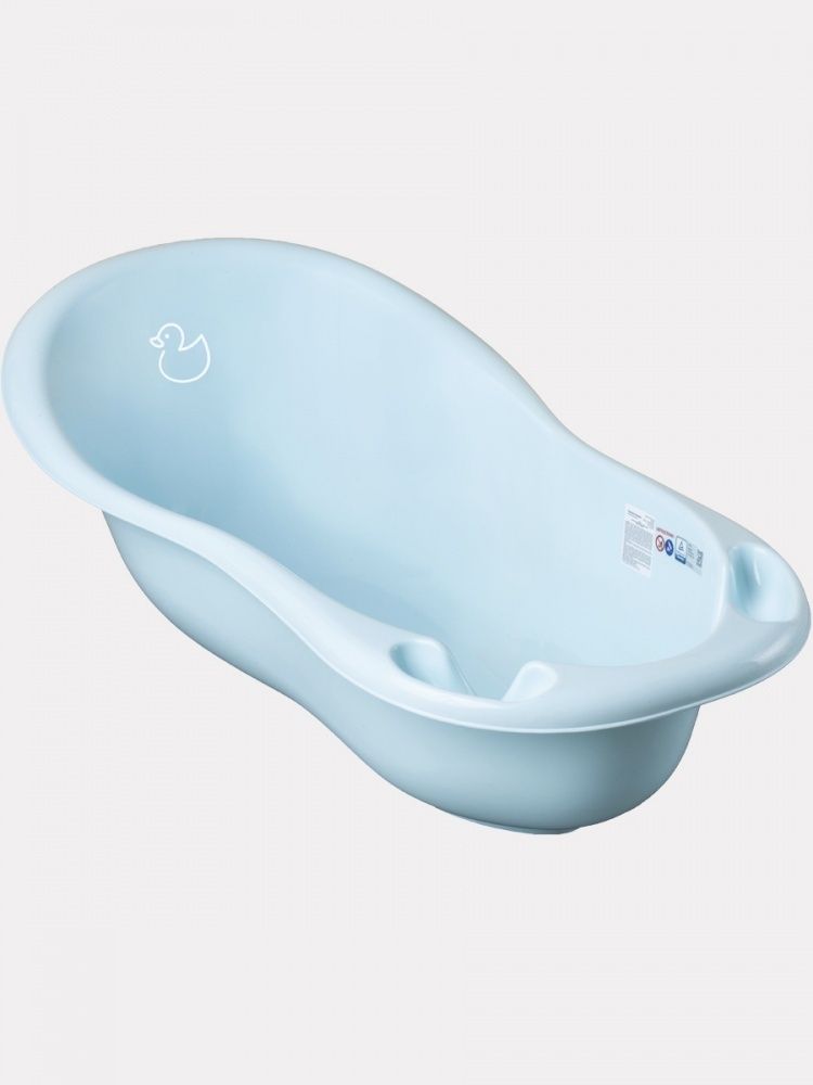 Ванна детская "Уточка" со сливом 102см (light blue-голубой)