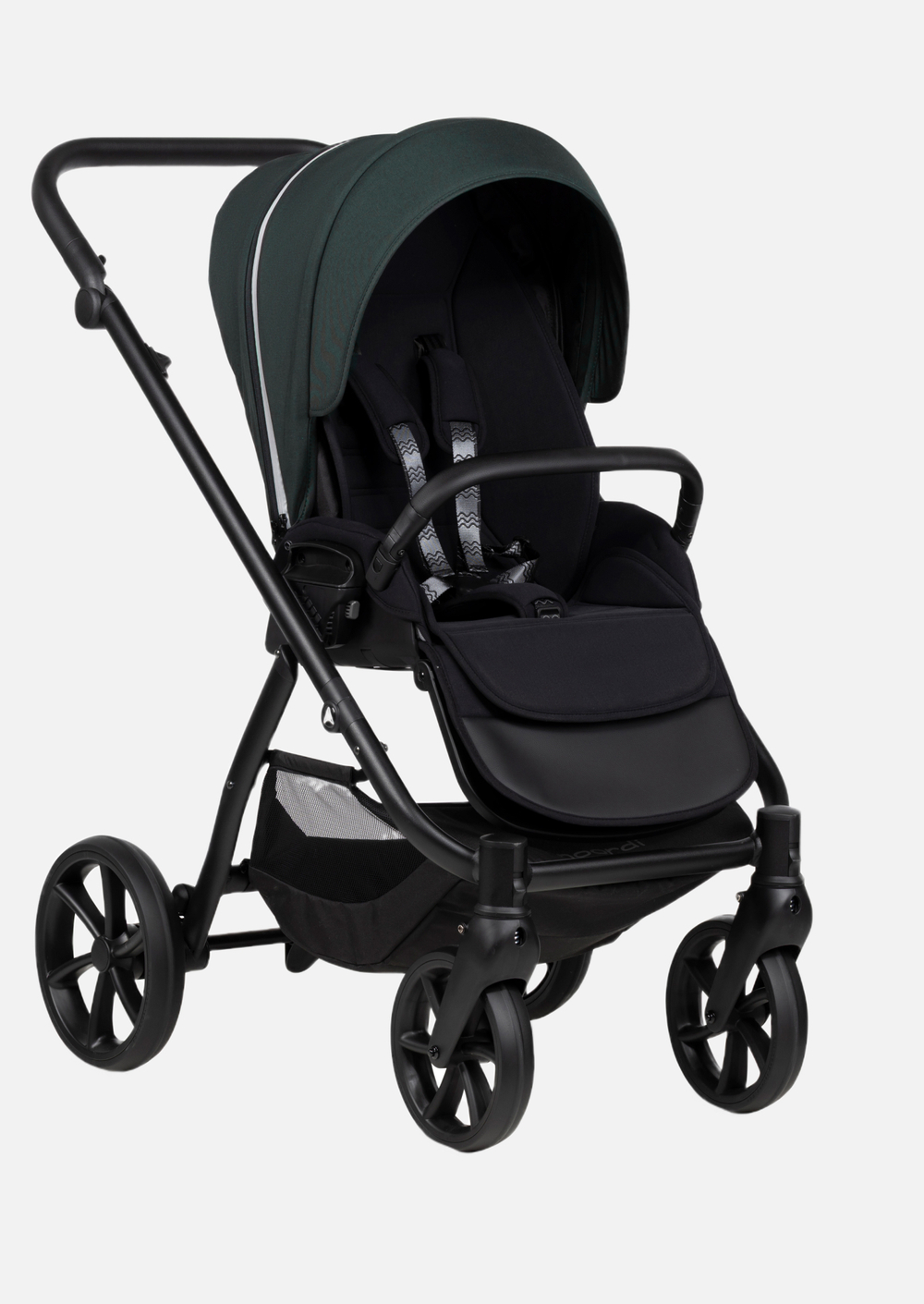 Детская коляска Noordi Fjordi Essential V2 2027 Зеленый/ Forest Green