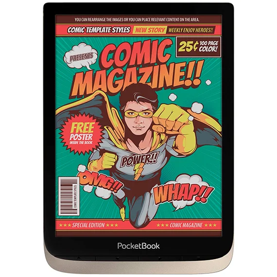 Электронная книга PocketBook 740 Color (7.8") Moon silver (PB741)