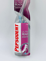 Зубная щетка Pepsodent Extra Soft Ultra Reach Sensitive (синяя) 1 шт (Из Финляндии)