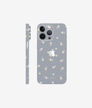 Виниловая наклейка EARLY FLOWERS (серый) для iPhone