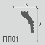 Карниз потолочный ПП 01