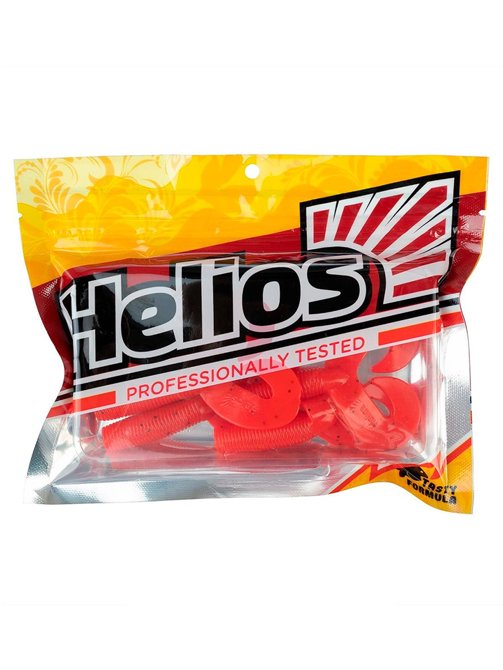 Твистер Helios Credo Double Tail 2,95"/7,5 см Cola 7шт. (HS-12-045)