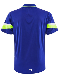 Мужское теннисное поло Diadora Polo SS - небесный