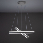 Citilux Дуэт CL719640 LED Люстра подвесная с пультом Белая