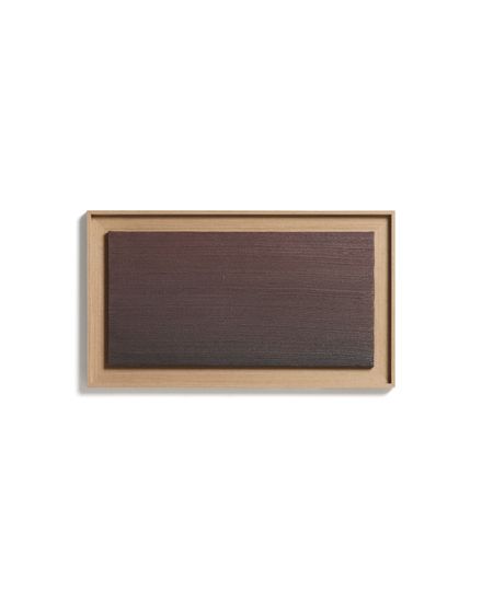 Абстрактная картина ручной работы Breon бордовый цвет, 40 x 70 см