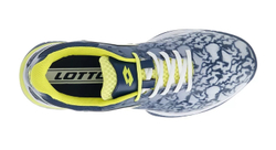 Женские  кросовки для Padel Lotto Superrapida 200 III W - all white/acid yellow/dark denim