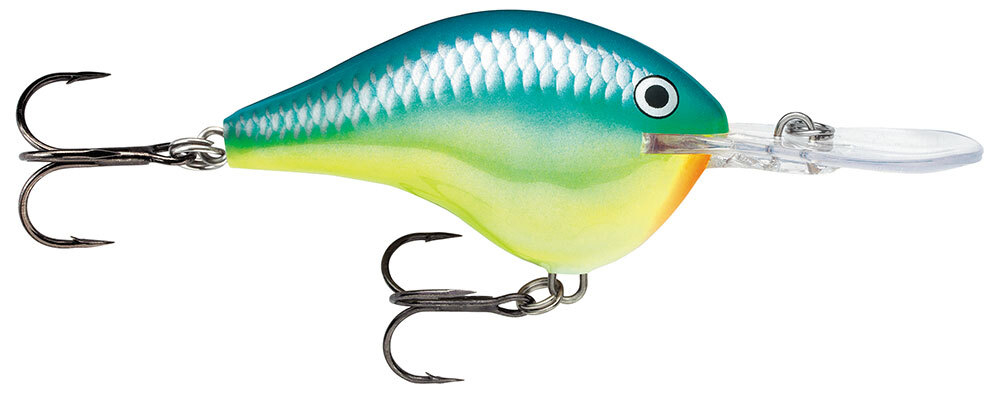 Воблер RAPALA Dives-To Metal SureSet 20 /CRSD /плавающий/ до 6 м, 7см, 25гр