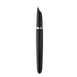 Перьевая ручка и чехол из кожи Parker 51 DELUXE BLACK GT, перо: F, цвет чернил: black, в подарочной упаковке.