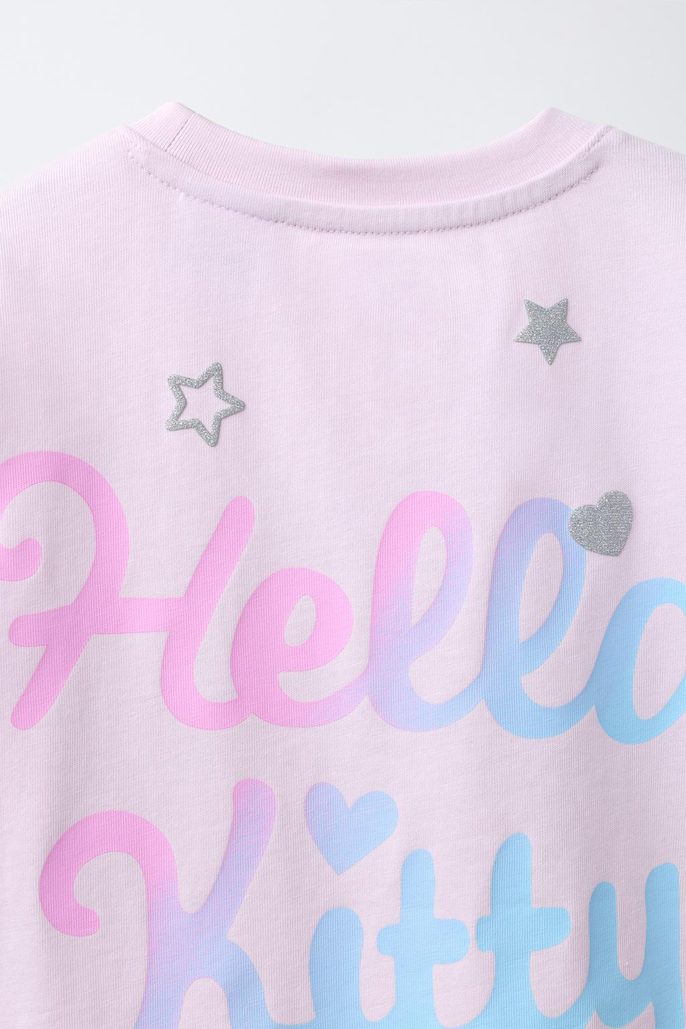 ZARA ФУТБОЛКА HELLO KITTY © SANRIO, РОЗОВЫЙ