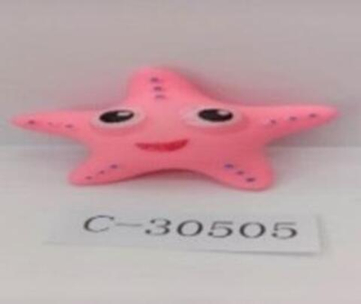 Мякиш Морская звезда 9 см, 4 цвета, пакет с-30505