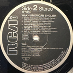Wax- American English (Германия 1987г.)