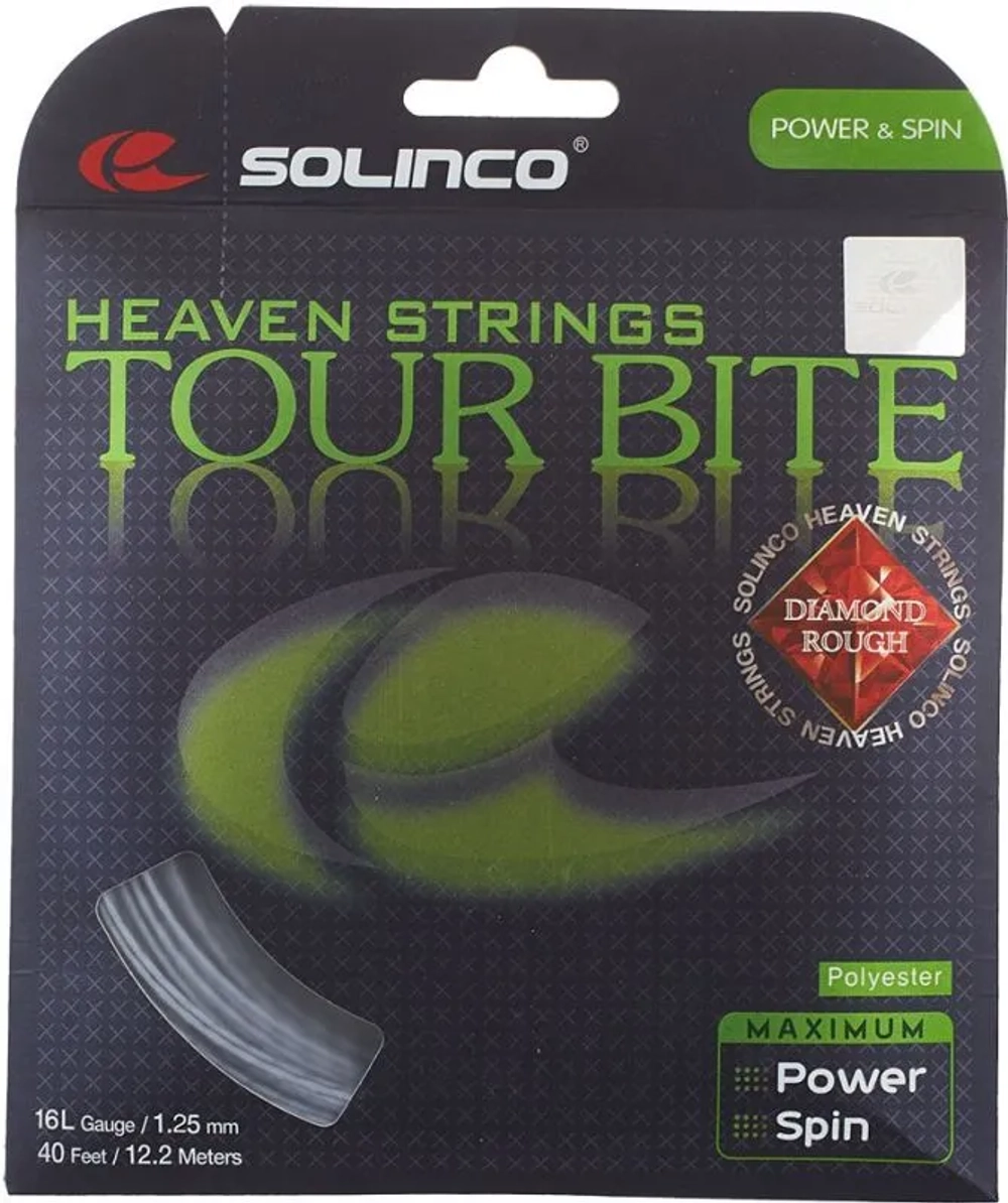 Струны теннисные Solinco Tour Bite Diamond Rough (12 m)