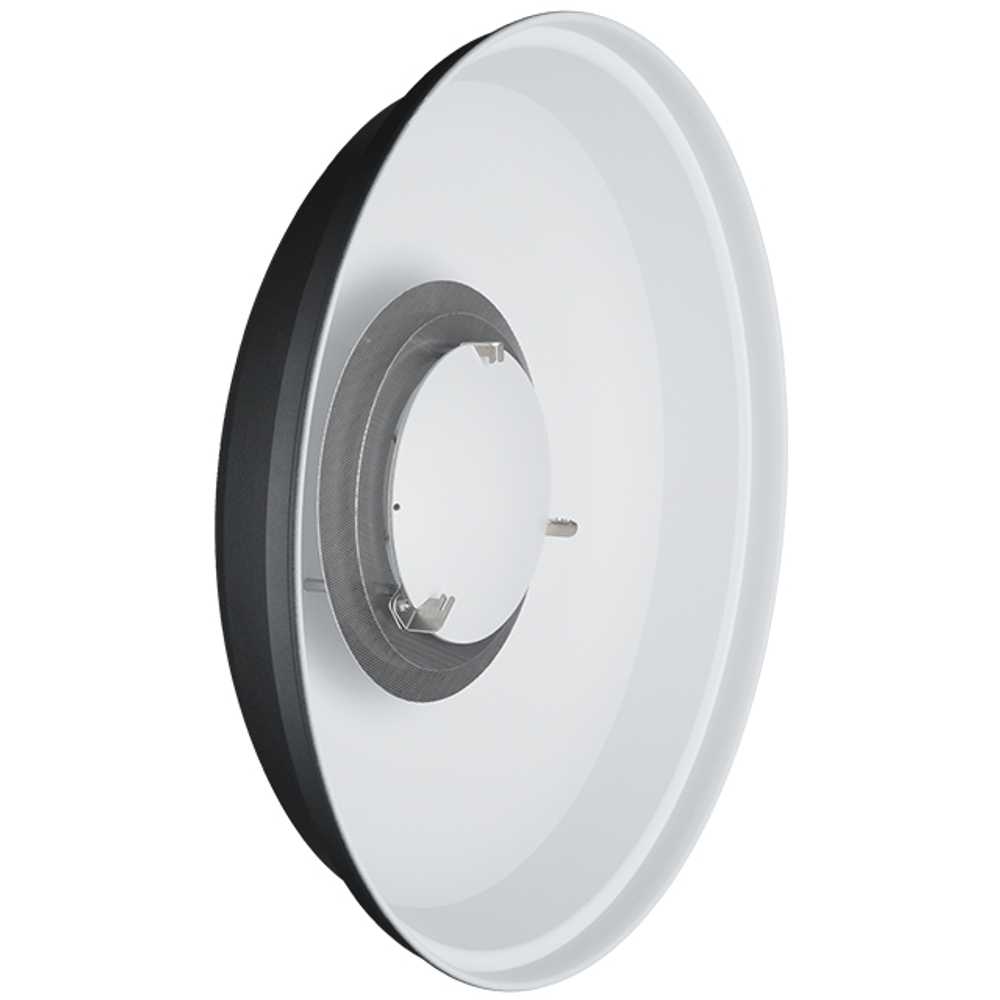 HENSEL 22" ACW Beauty Dish EH, white. Портретная тарелка, белая.
