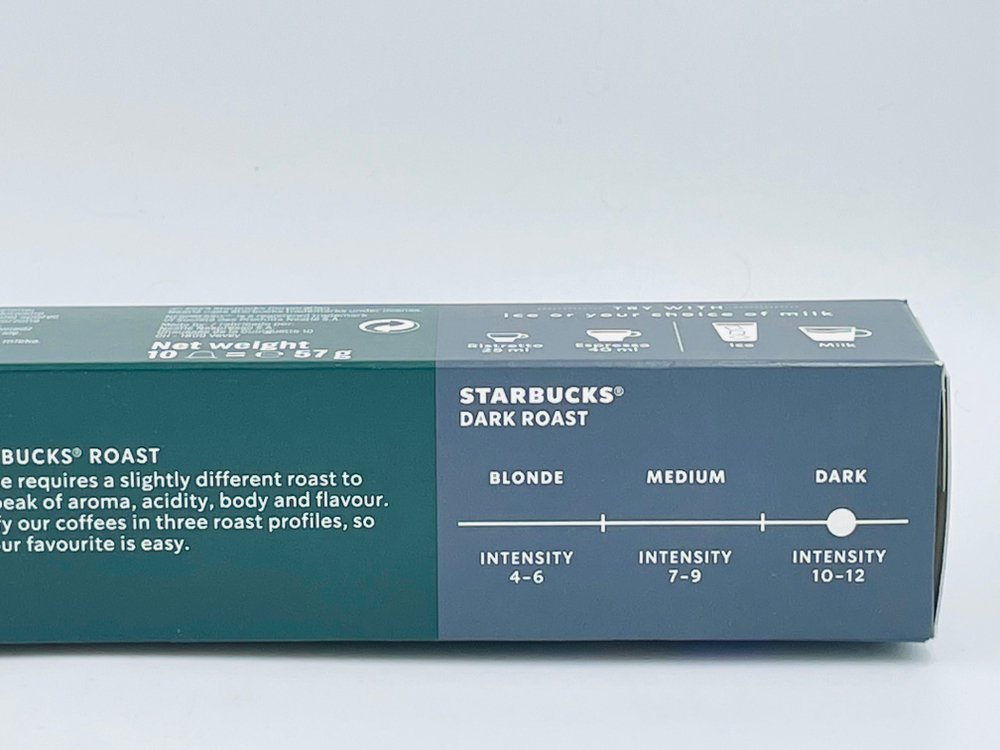 Кофейные капсулы Starbucks для Nespresso, набор из 5 видов по 10 капсул, 275 г (Швейцария)