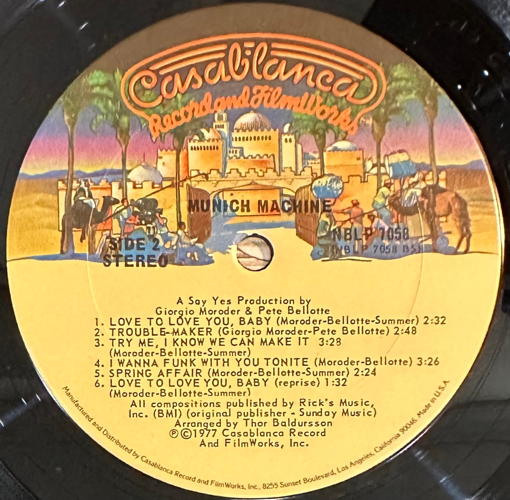 Munich Machine- Munich Machine (США 1977г.)