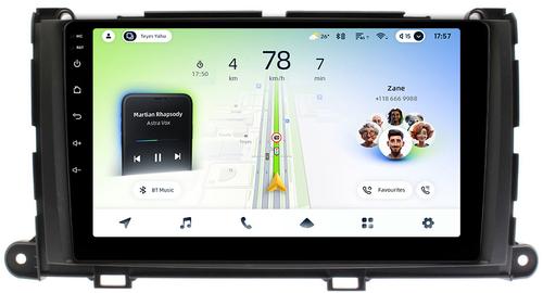 Магнитола для Toyota Sienna 3 2010-2014 - Teyes CC4L монитор 9" IPS, Android 14, Быстрая, Snapdragon 662, CarPlay, 4G SIM-слот