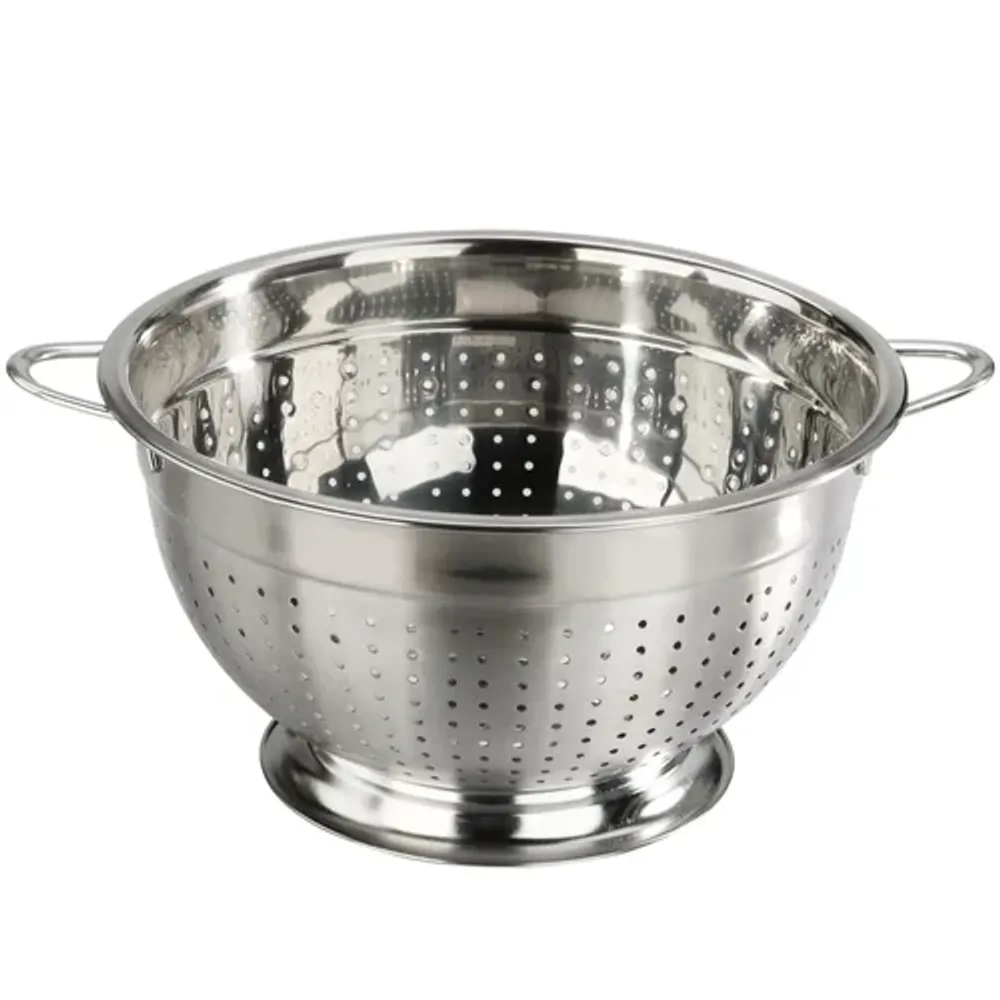 Дуршлаг 27,8 см h14 см нерж. на подставке круглый 2 ручки l 33,3 см P.L. Proff Cuisine
