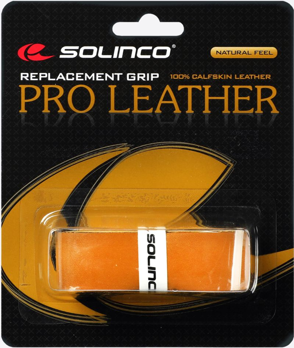 Базовые теннисные обмотки Solinco Leather Grip 1P