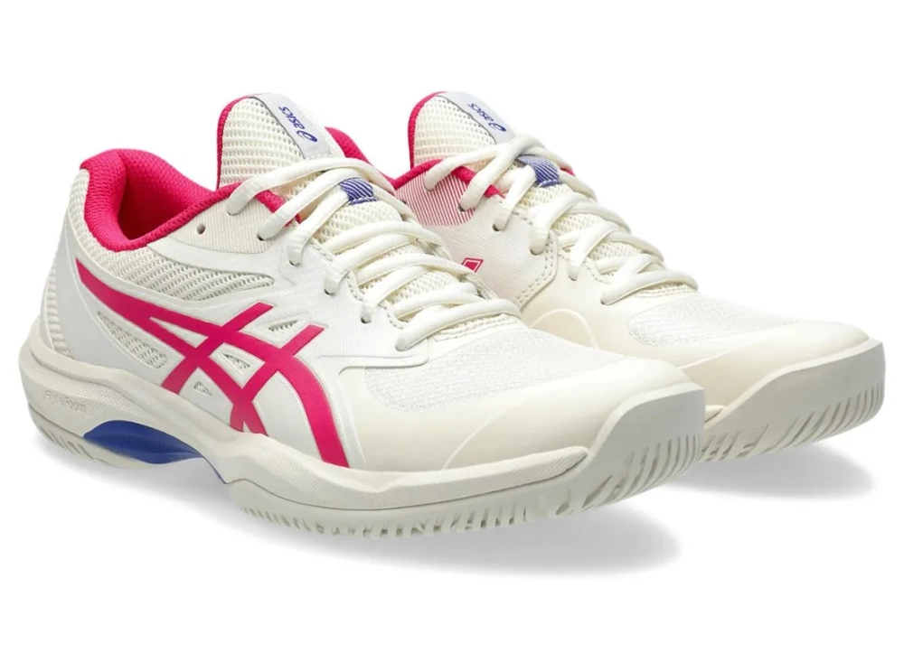 Женские теннисные кроссовки Asics Game FF - cream/bright rose