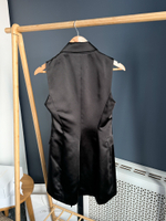 Новый атласный жилет Zara, XS