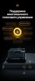 Магнитола для Toyota RAV4 3 2005-2012, Vanguard (рамка LUX 2) - Teyes LUX ONE ROUND монитор 12.3", Android 10, Быстрая, CarPlay, 4G SIM-слот