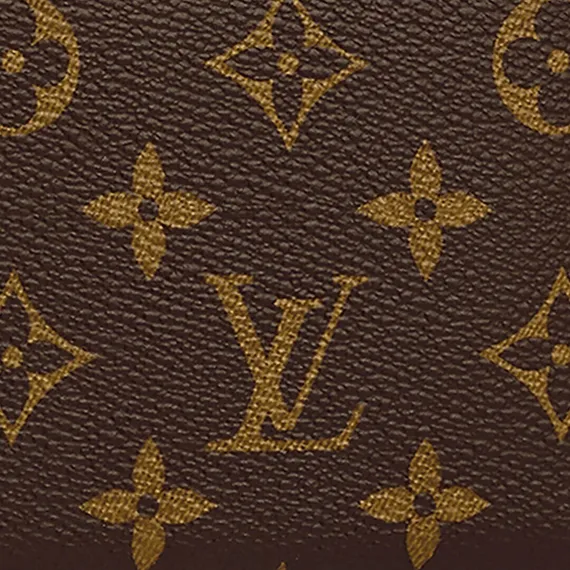 Кошелек женский Louis Vuitton Clemence коричневый