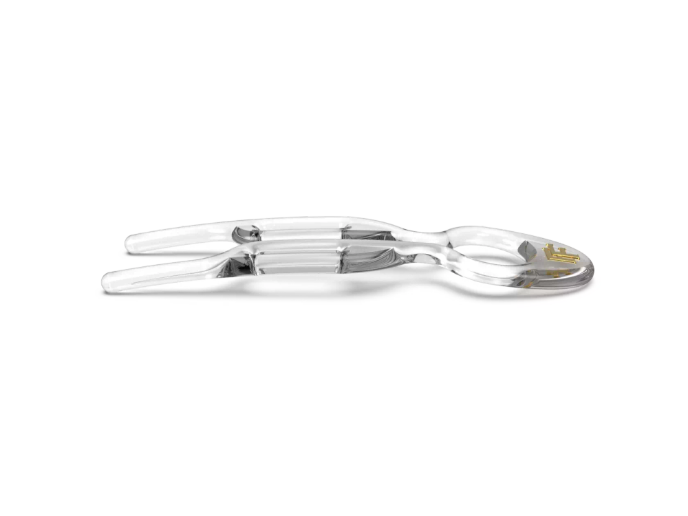 NO 1 HAIRPIN | TRANSPARENT - 3X HAIRPINS/BOX / Шпильки No1 Hairpin Прозрачного цвета (набор из 3 шпилек)