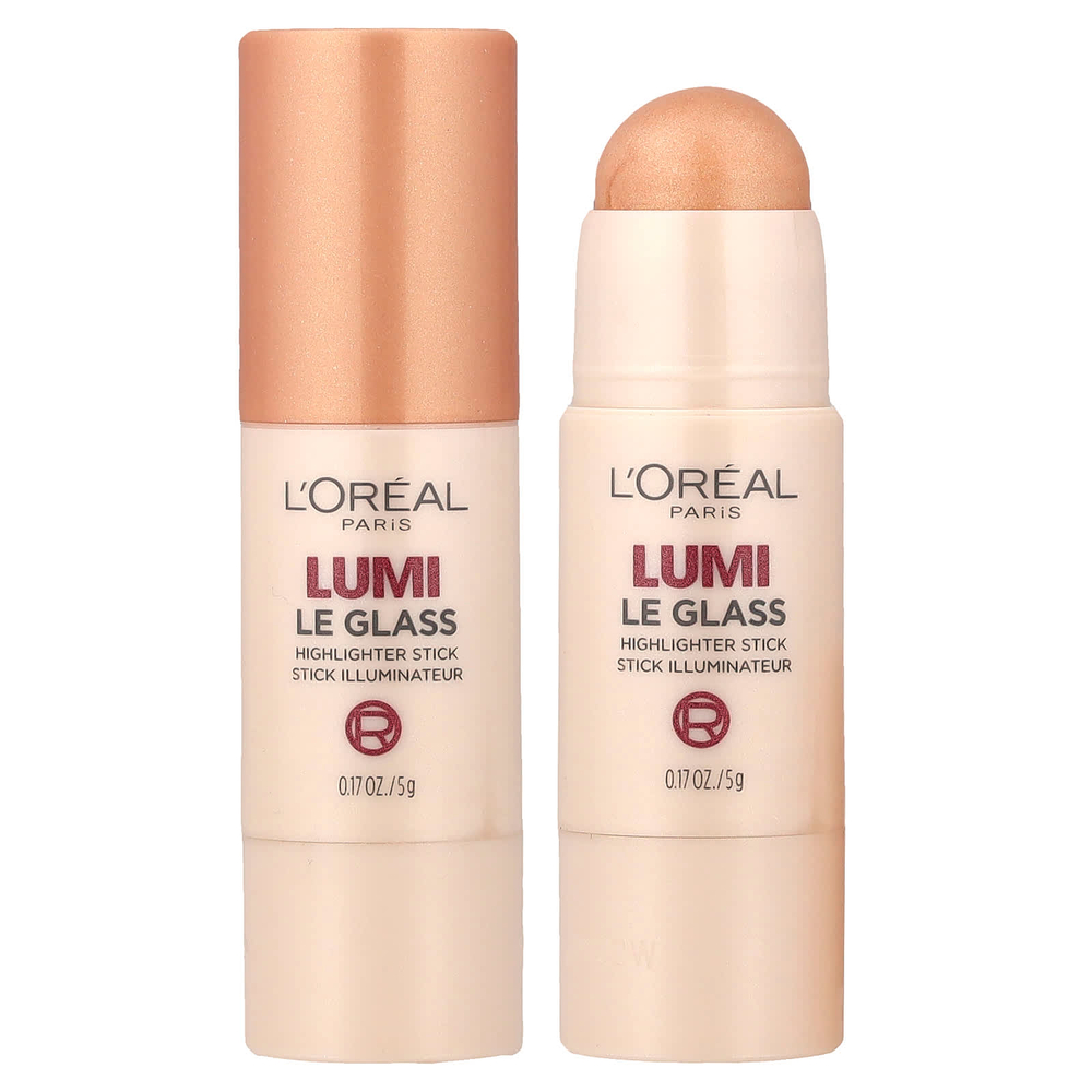 L'Oréal, Lumi, Le Glass Highlighter, стик, 610 Glassy Pearl Eclat, 5 г (0,17 унции)