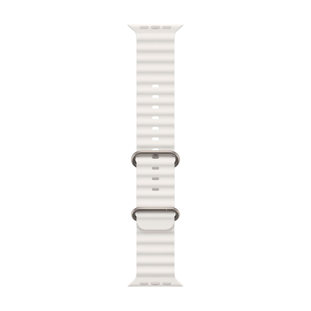 Умные часы Apple Watch Ultra 2 GPS + Cellular, 49mm, Titanium White Ocean Band (Белый)
