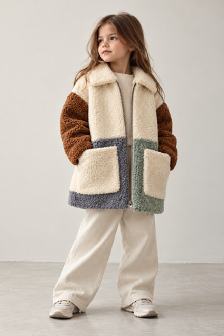 Новое пальто из экомеха Stella McCartney, 116