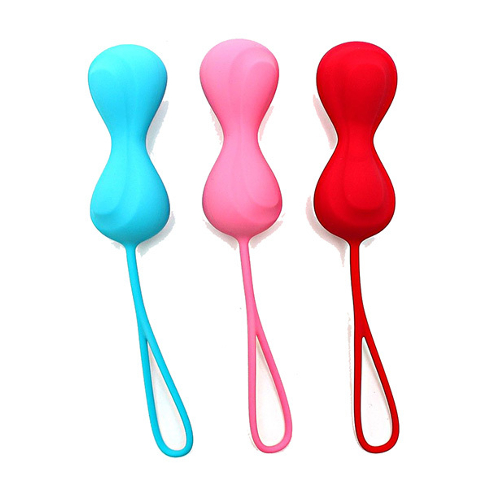 Набор из 3 двойных вагинальных шариков 3,5см Satisfyer Power Balls