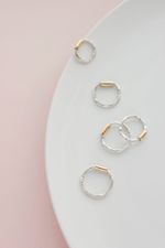 Кольцо битое с латунным пояском