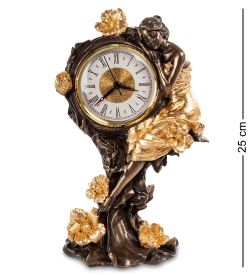 Veronese WS-688/ 2 Часы «Девушка и розы»