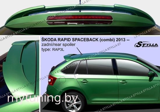 Спойлер на крышку багажника для Skoda Rapid Spaceback