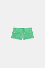 ДЖИНСОВЫЕ МИНИ-ШОРТЫ TRF С НИЗКОЙ ПОСАДКОЙ — ZARA