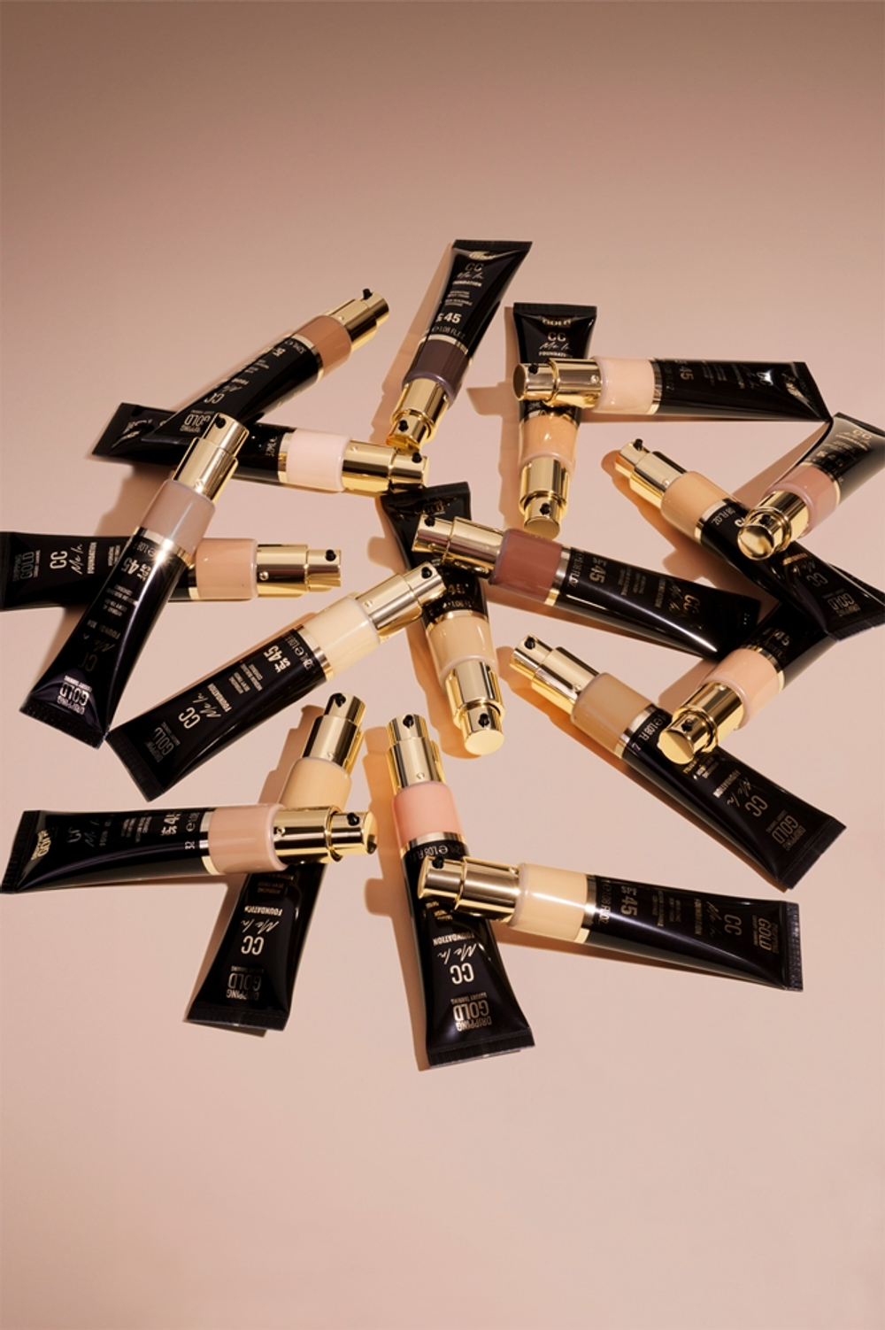 Dripping Gold CC Me In - Легкое тональное средство SPF 45 оттенок Toasted 08, 32 ml
