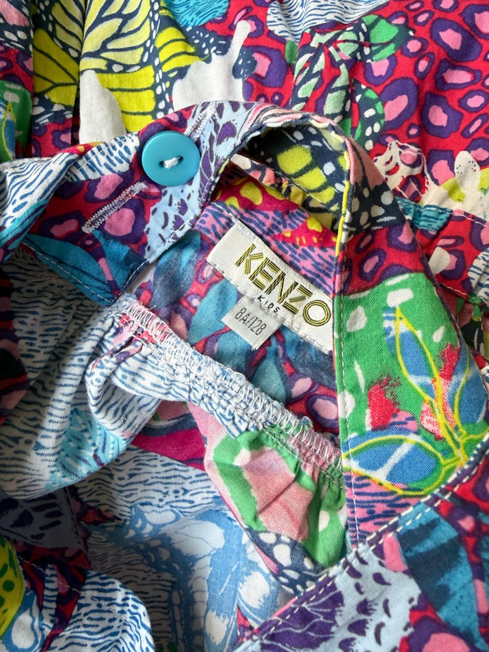 Хлопковое платье Kenzo, 128