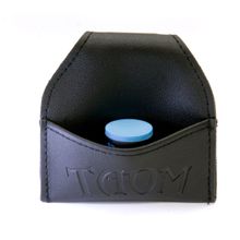 Пенал для мела "Taom Chalk Bag" черный (натуральная кожа)