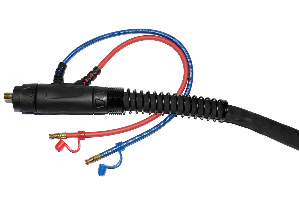 Горелка сварочная с жидкостным охлаждением HUGONG MIG/MAG HG50-500А-3м. / MIG Torch HG50 water cooled-3m