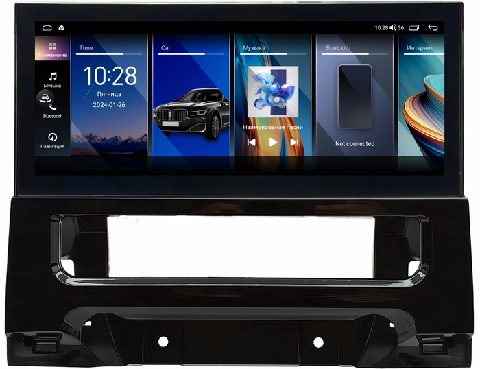 Магнитола для Haval M6 2 2021-2025 - Kuberg монитор 12.3" в стиле LEXUS на Android 12, Быстрая, CarPlay, 4G SIM-слот