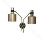 Wall design lamp  Riddle Double by Bert Frank (Black)