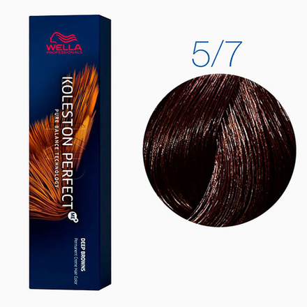 Wella Koleston 5/7 глубокий коричневый ME+