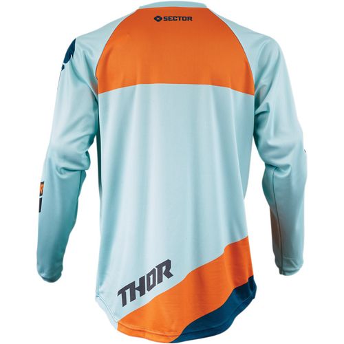 Купить Джерси Кроссовое Thor Sector Jersey / Серо-синий